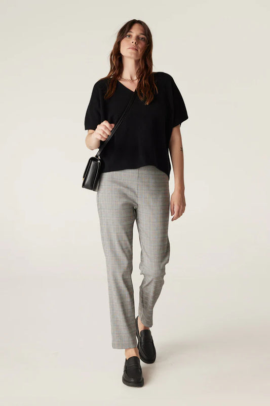 Weaver-Pant-Natural Check