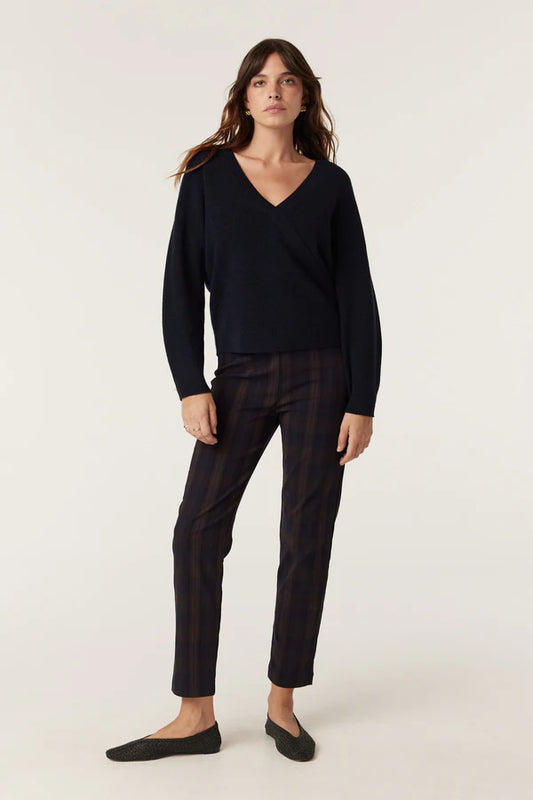 Weaver-Pant-Navy Tartan