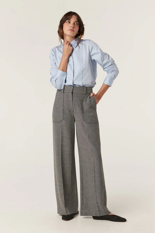 Weaver-Pant - Charcoal Marle